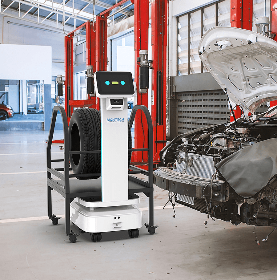 Titan | The Heavy Duty Parts Delivery Robot - Richtech Robotics