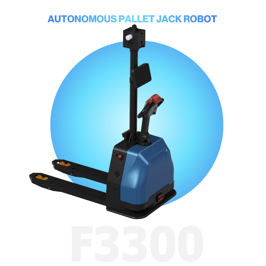 pallet jack in action