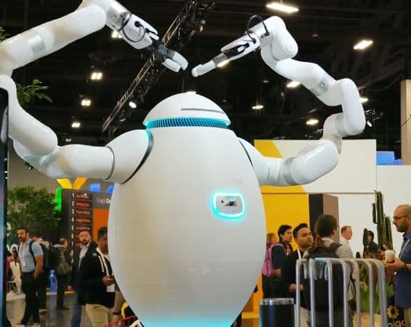 adam makes a heart pose