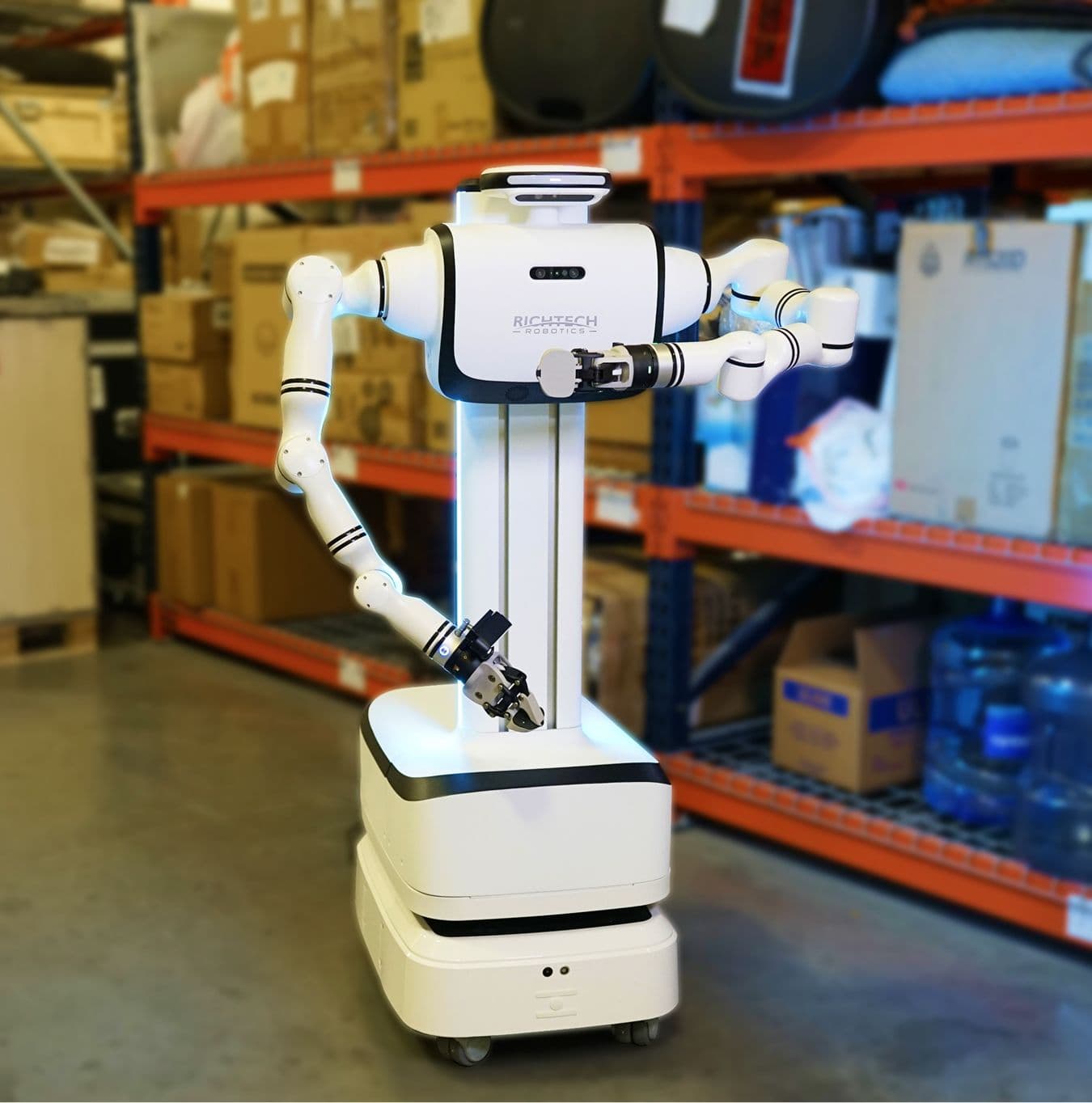 dex mobile robot in industrial setting
