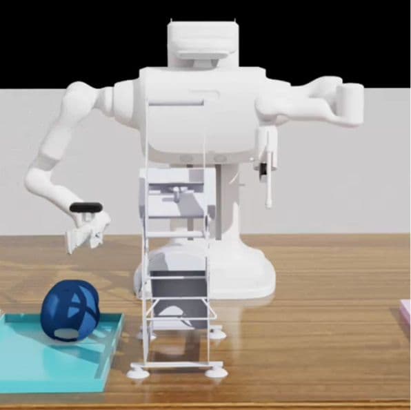 dex robot in simulation software